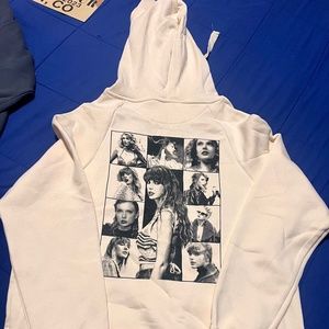 Taylor Swift ERAS Tour exclusive beige hoodie (lg.)